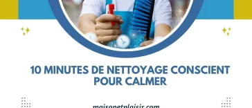 10 Minutes de Nettoyage Conscient pour Calmer