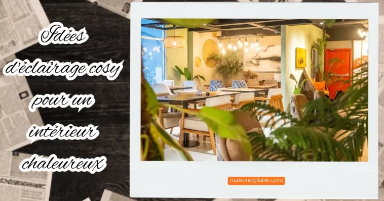 8 Idées d'éclairage cosy pour un intérieur chaleureux